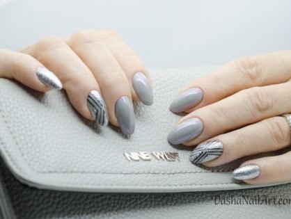 Business style nail Design